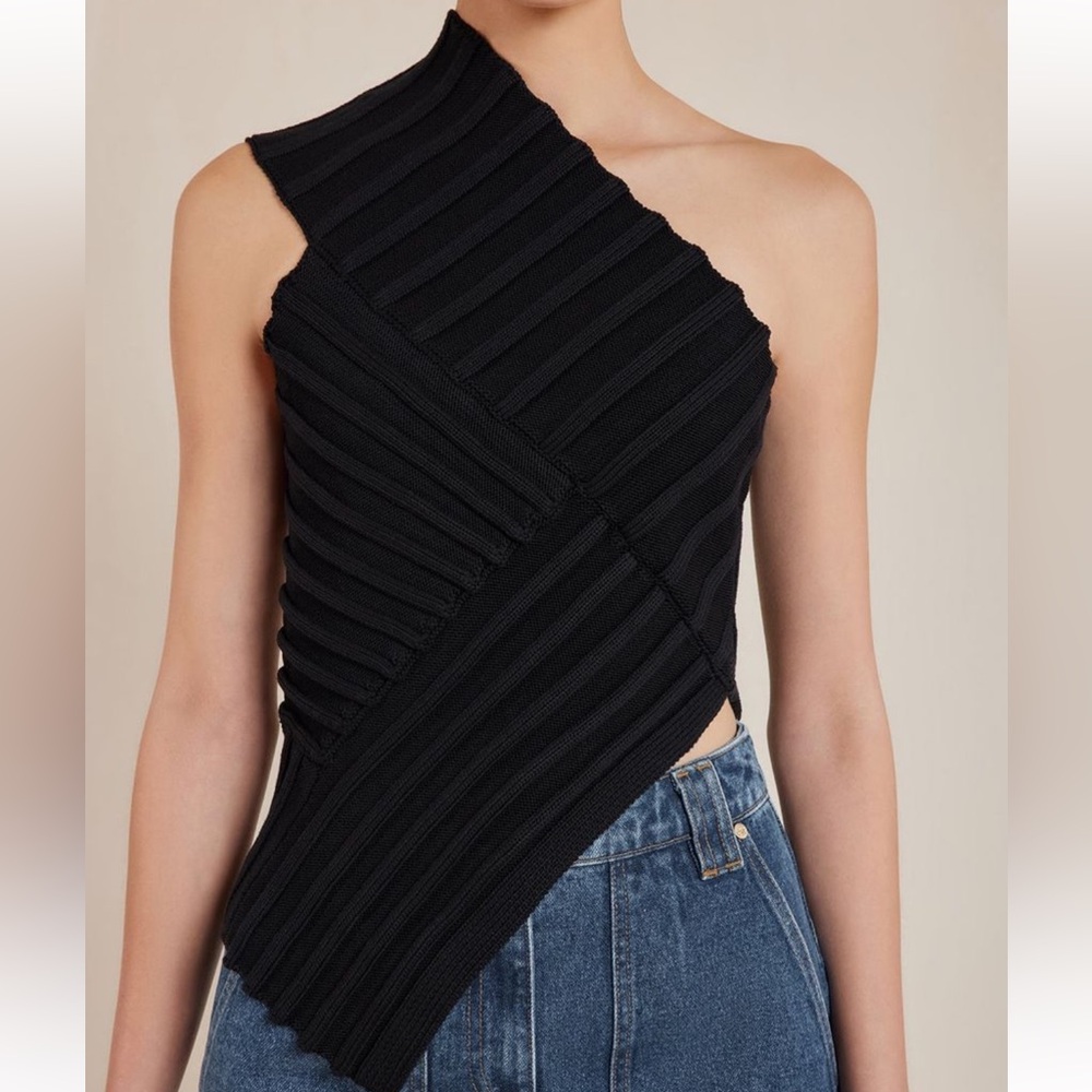 Cult Gaia Del Knit Top